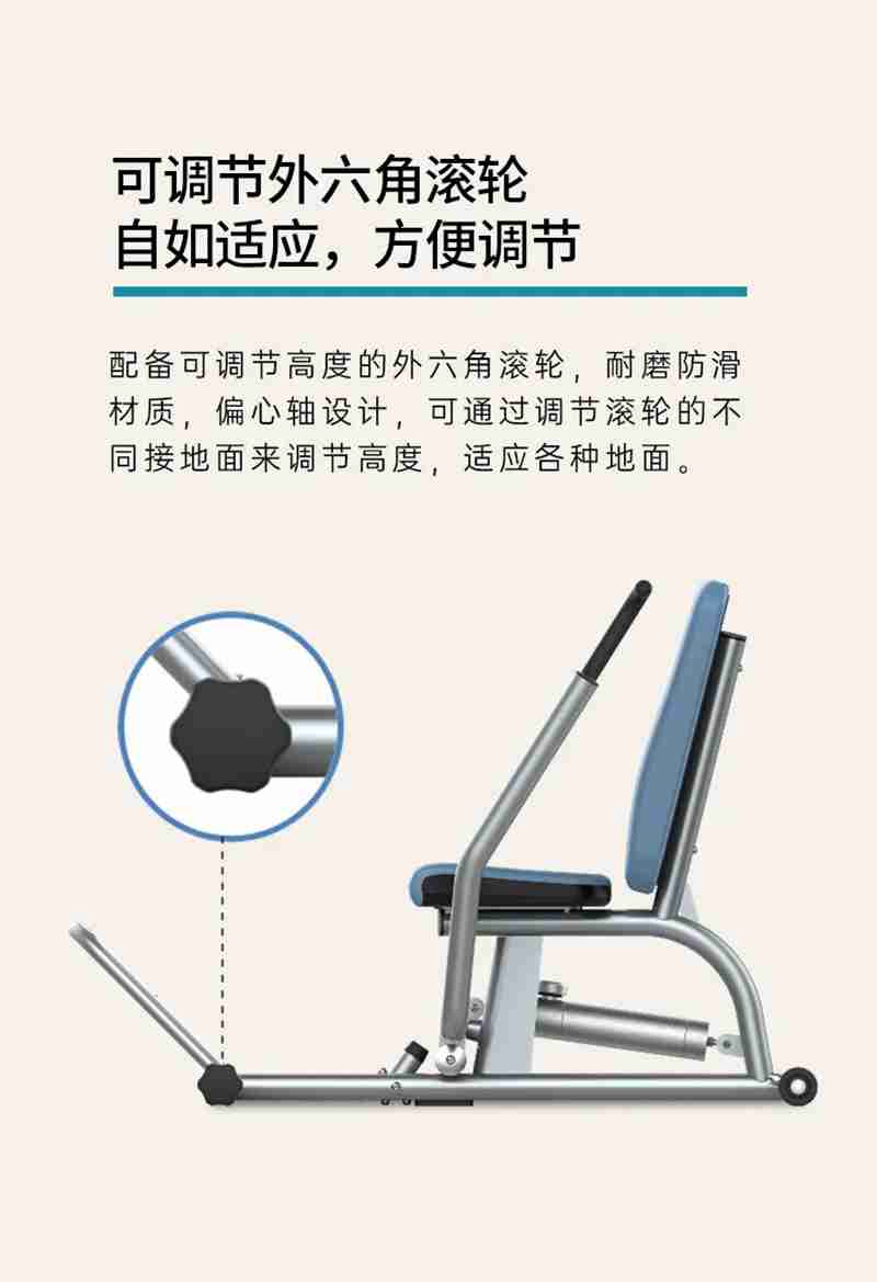 米兰56等速肌力训练系列：专为老年人打造的肌肉力量训练器